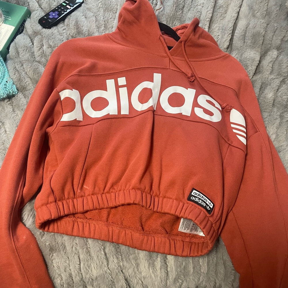 ADIDAS CROPPED HOODIE BRAND NEW NEVER WORN
